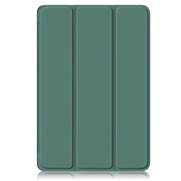 Etui z klapką Clear do Lenovo Tab K11 Plus 11.45 / Lenovo K11 Plus, zielone - ochronne z podstawką