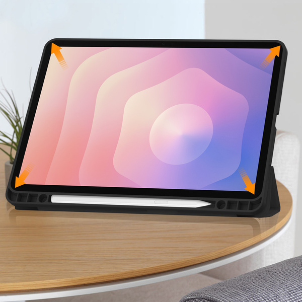 Etui Smart Pencil do Samsung Galaxy Tab S11 11 SM SMX736 z klapką, czarne - ochronne