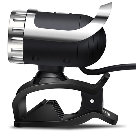 Kamera internetowa WebCam A859 Czarna z mikrofonem – kompaktowa kamera do komputera i laptopa