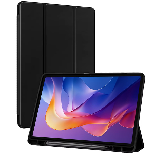 Etui z uchwytem na rysik do Redmi Pad 2 11 2025, ochronne, czarne