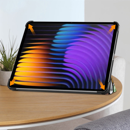 Etui GRAFICZNE do Xiaomi Pad 7, Pad 7 PRO 11,2 Smart z klapką podstawka