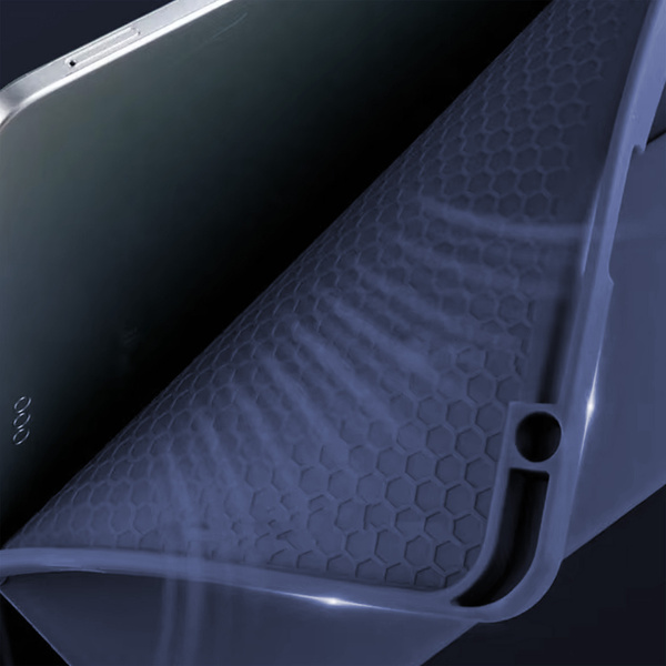 Etui Smart Pencil do Apple Pad 10 10.9 2022 / 11 A16 2025 , granatowe - ochronne, miejsce na rysik