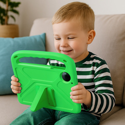 Etui pancerne FunColor do Xiaomi Redmi Pad SE 8.7 2024, zielone - ochronne z podstawką
