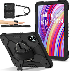 Etui Shockproof do Xiaomi Redmi Pad Pro 12.1 2024 / Poco Pad 12.1 / Xiaomi Redmi Pad Pro 12.1, czarne - ochronne