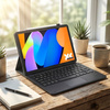 Etui z klawiaturą do Lenovo Idea Tab 11 2025, czarne - ochronne z podstawką