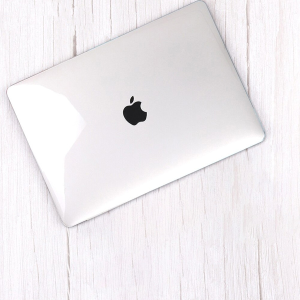 Etui Shell obudowa do Apple MacBook Air 13 13.6 M3 2024 / M4 2025, przezroczyste - ochronne