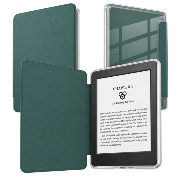Etui Acrylic do Kindle Paperwhite 6 / Kindle Paperwhite Colorsoft / Signature Edition 2024 7, zielone - ochronne