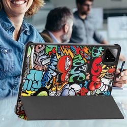 Etui Graficzne do Xiaomi Pad 7 / Pad 7 Pro 11.2 z klapką / Xiaomi Pad 7 Pro - ochronne z podstawką