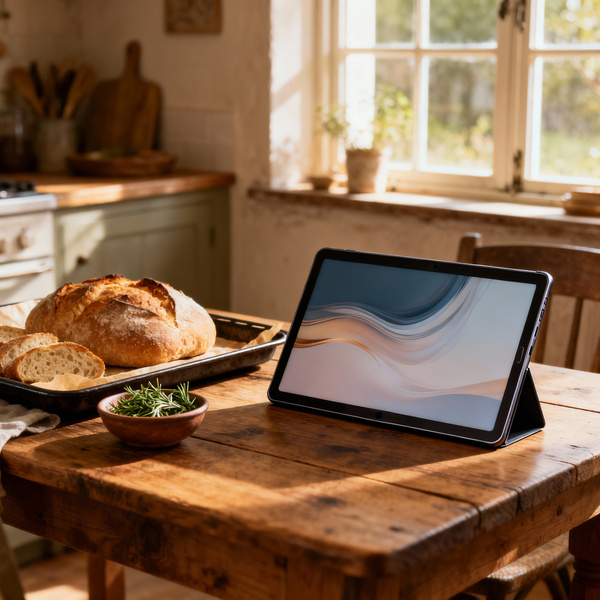 Etui Graficzne do Lenovo Idea Tab 11 z klapką - ochronne z podstawką