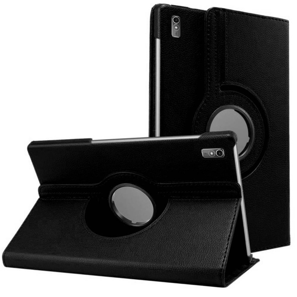 Etui obrotowe do Lenovo Tab P11 2nd Gen / Tab P11 2nd Gen TB350, czarne - ochronne z podstawką