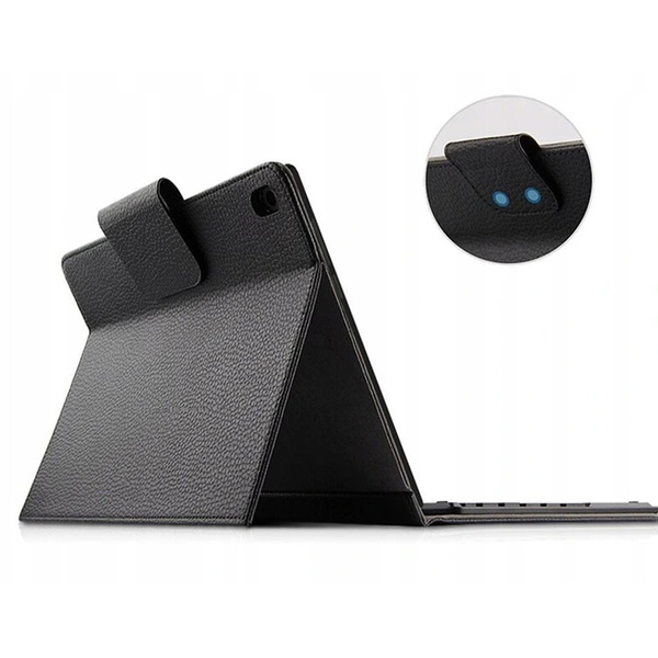 Etui z klawiaturą Bluetooth do Lenovo M10 Gen.2 / Lenovo M10 Gen.2 L / M10 Gen.2 X306, czarne - ochronne