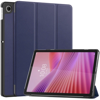 Etui Smart do Lenovo Tab 10.1 2025 z klapką / Lenovo Tab, granatowe - ochronne z podstawką