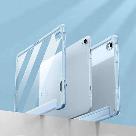 Etui Hard Crystal Pencil do iPad Air 11 6 GEN M2 2024 / 7 GEN M3 2025, zielone