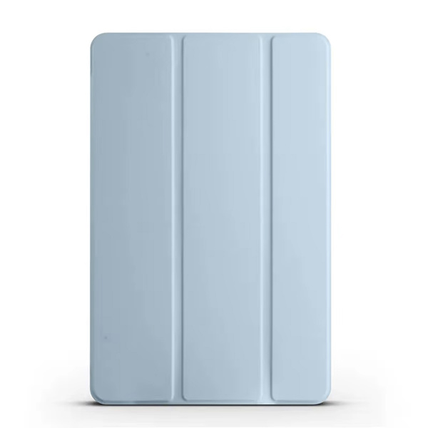 Etui Clear Pencil do Galaxy Tab S10 FE / S9 FE / S9 z miejscem na rysik - niebieskie