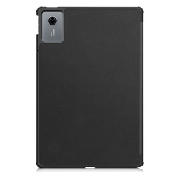 Etui Smart do Lenovo Idea Tab 11 2025 z klapką, czarne - ochronne z podstawką