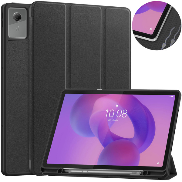 Etui do Lenovo Idea Tab Plus 12.1 2025 slot na rysik - ochronne z podstawką