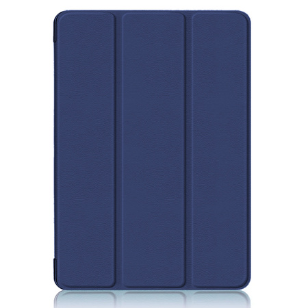 Etui Smart Case obudowa do iPad Air 11 Gen 6 2024 A2899 A2900, granatowe - ochronne z podstawką