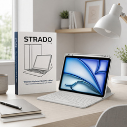 Etui z klawiaturą 360 do iPad 10.9 2022 Gen. 10 / 11 2025 A16 Gen. 11 ochronne szare