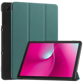 Etui Smart do T-Mobile T Tablet 2 10.1 5G 2025 z klapką, zielone - ochronne z podstawką