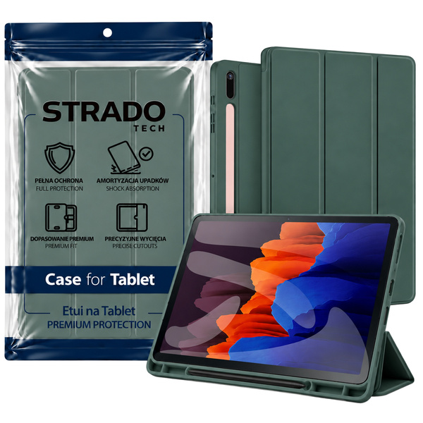 Etui Smart Pencil Galaxy Tab S9 FE S10 FE- D.Green