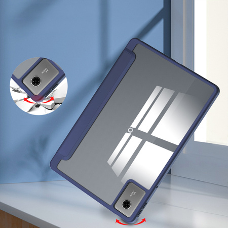 Etui Clear Pencil Lenovo Idea Tab TB336FU/ZU Navy