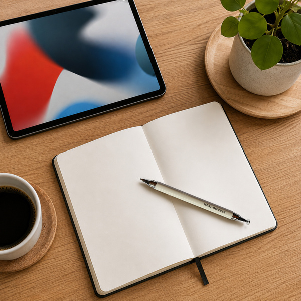 Precyzyjny rysik 2w1 z długopisem stylus pen do tabletu telefonu, biały