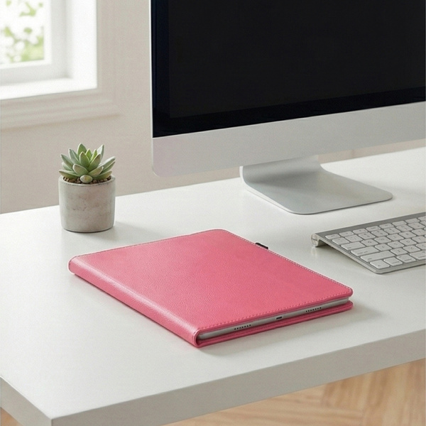 Etui Obrotowe do iPad 10.9 2022 Gen. 10 / iPad 11 2025 A16 Gen. 11, różowe - ochronne z podstawką