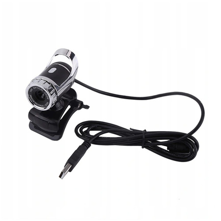 Kamera internetowa WebCam A859 Czarna z mikrofonem – kompaktowa kamera do komputera i laptopa