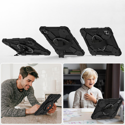 Etui pancerne z uchwytem do Redmi Pad Pro 2 12.1" 2025/ Pad Pro 2024/ Poco Pad M1, czarne