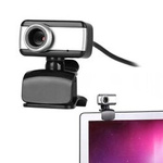 Kamera internetowa mikrofon do lekcji pracy video PC laptop 8808 z uchwytem