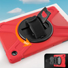 Etui do Samsung Galaxy Tab A11 Plus 10.9 2025 / A9 Plus - Pancerne z szybką, uchwytem i paskiem