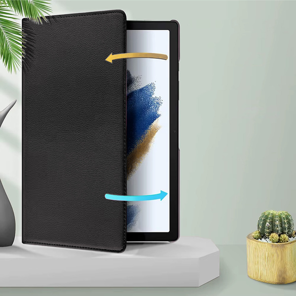 Etui Obrotowe 360 do Lenovo Tab M10 10.1 2022 3 Gen / Tab M10 Plus 2022 3-generacja, czarne - ochronne z podstawką