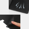 Etui skórzane z kieszeniami karty do Lenovo Tab M11 / M11 10.95, czarne - ochronne z podstawką