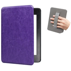 Etui skórzane do Kindle Paperwhite 6/ Colorsoft/ Signature Edition 2024 7", fioletowe