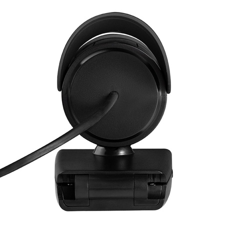 Kamera internetowa WebCam 8804 z mikrofonem czarna uniwersalna do laptopów i PC