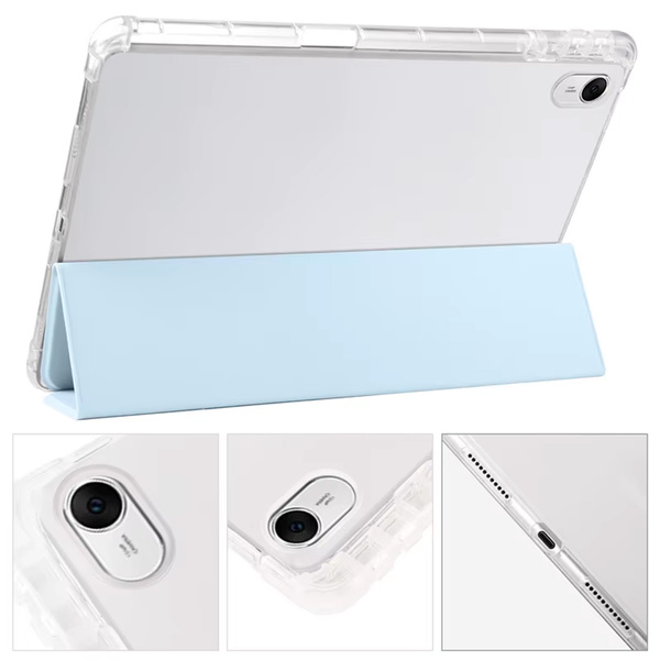 Etui Clear Pencil do Huawei MatePad SE 11 2024 AGS6-W00 na rysik - AGS6-W00, niebieskie - ochronne