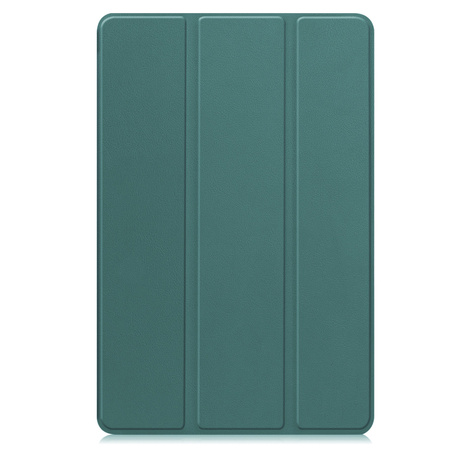 Etui Smart do Samsung Galaxy Tab S11 11 SM SMX736 z klapką, zielone - ochronne z podstawką