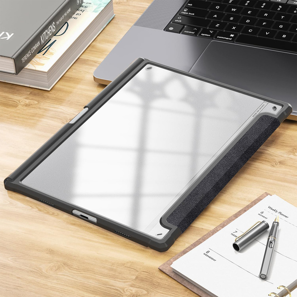Etui Smart do Onyx Boox Go 10.3 z miejscem na rysik z klapką wake up, czarne - ochronne