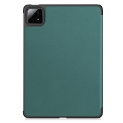 Etui Smart do Xiaomi Pad 7 / Pad 7 Pro 11.2 z klapką / Xiaomi Pad 7 Pro, zielone - ochronne z podstawką