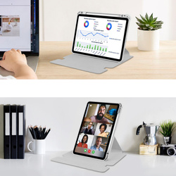 Etui klawiatura 360 iPad 11 2025/10 10.9 - Grey