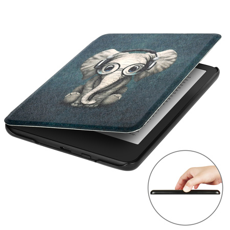Etui graficzne Kindle Paperwhite 6/ Colorsoft/ Signature Edition- Elephant