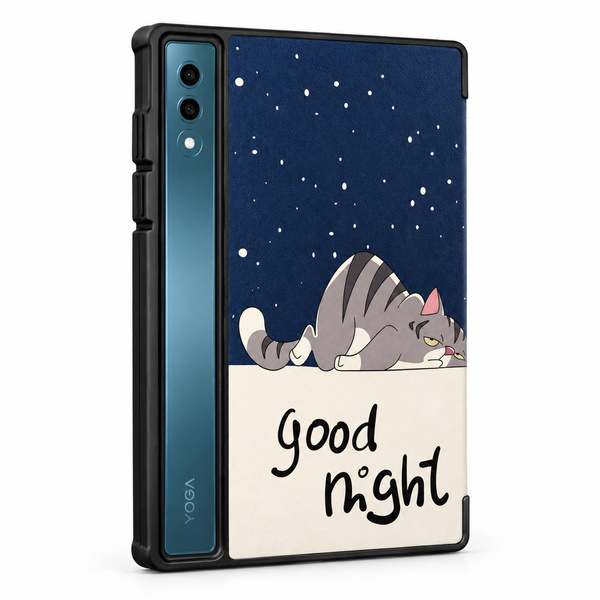 Etui graficzne do Lenovo Yoga Tab Plus 12.7 2025 TB520FU ZAEG0022PL z klapką i podstawką