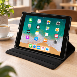 Etui obrotowe do Apple iPad Air/ Air 2 9.7" 2017/2018 gen 5/6 - czarne