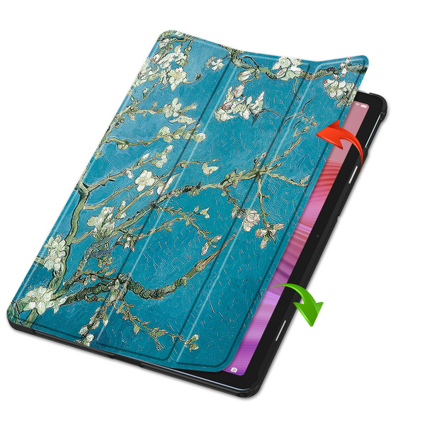 Etui Graficzne do Lenovo Tab 10.1 2025 z klapką - ochronne z podstawką