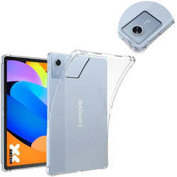 Etui Silikonowe do Lenovo Idea Tab 11, przezroczyste - ochronne z podstawką
