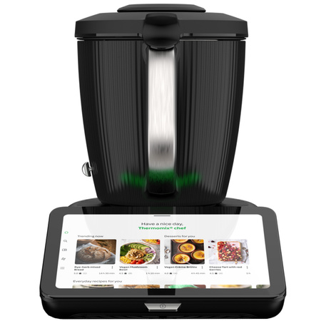 Szkło hartowane do Thermomix TM7 zestaw - ochrona ekranu 9H, pełne pokrycie, oleofobowe