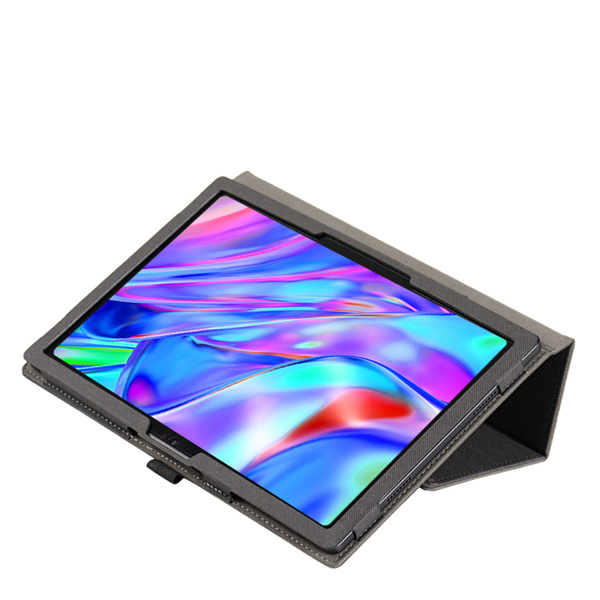 Etui Slim do Tcl Tab 10 Gen. 2 8496G 10.36 10.4 / Gen 2, czarne - ochronne z podstawką