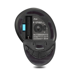 Myszka pionowa ergonomiczna do komputera bezprzewodowa Zelotes F17 2400DPI