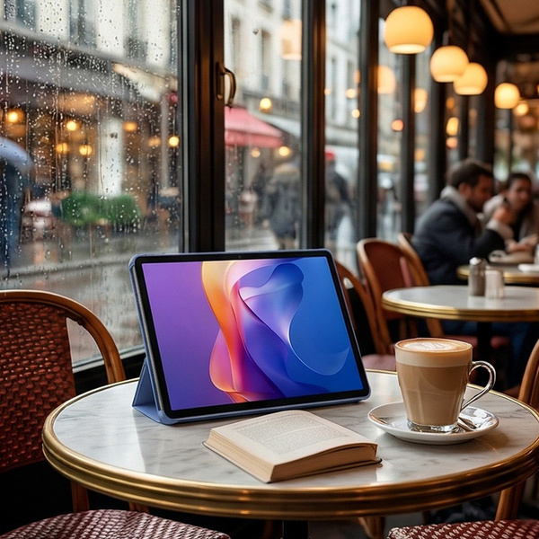 Etui Smart do Xiaomi Redmi Pad 2 11 2025 z klapką, granatowe - ochronne z podstawką