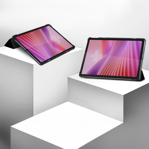 Etui Graficzne do Lenovo Tab 10.1 2025 z klapką - ochronne z podstawką